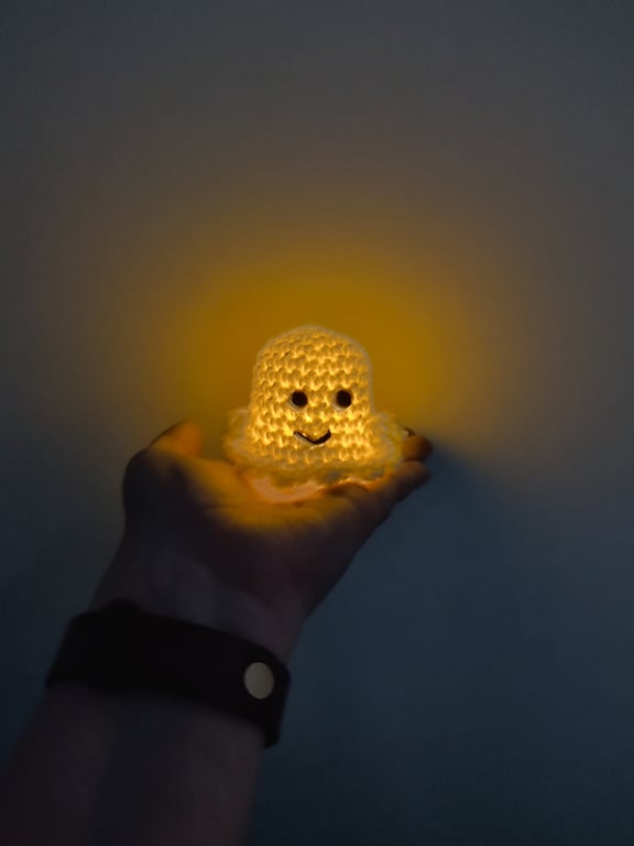 Light up Ghost, White Spooky Ghost, Halloween Decor, Halloween Ghost, Mini Ghost