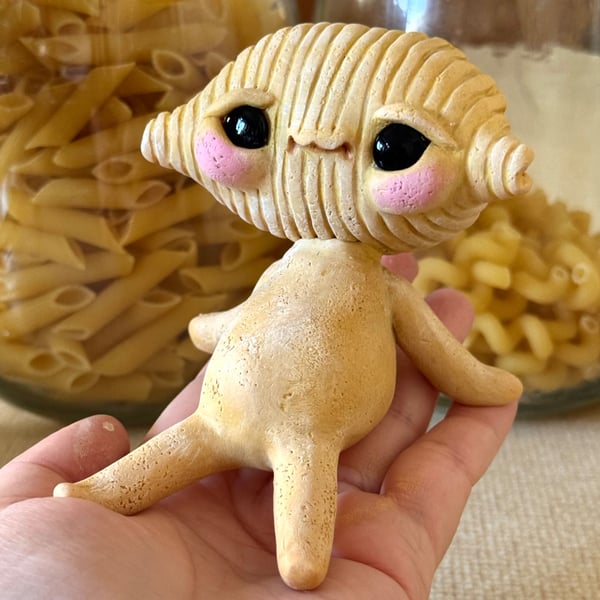 Pasta Shell Conchiglie Man Figurine 