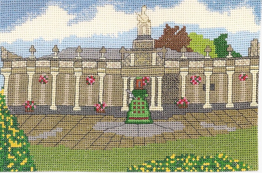 Queen Anne's Walk, Barnstaple in Devon cross stitch kit