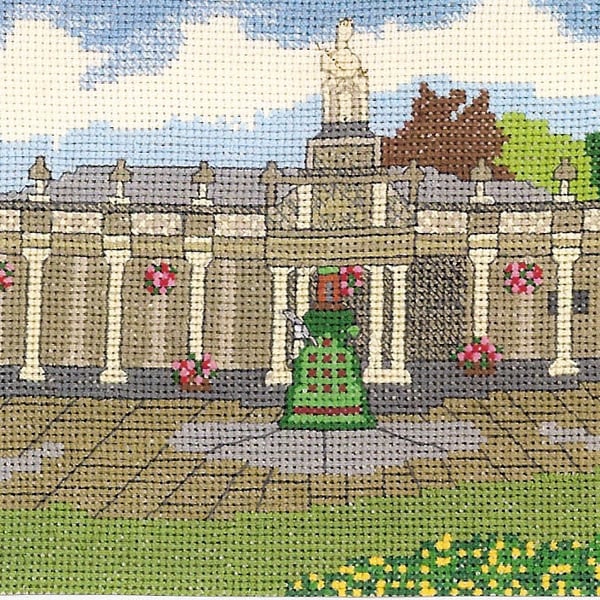 Queen Anne's Walk, Barnstaple in Devon cross stitch kit