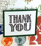 Handmade collage schoolboy thank you teacher card - Image 4