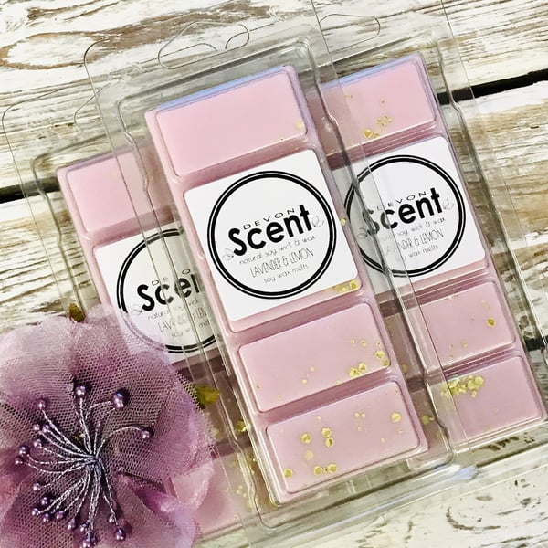 Lavender & Lemon Snap Bar Wax Melts 