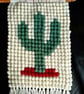 Crocheted wall hanging - cactus - Image 3
