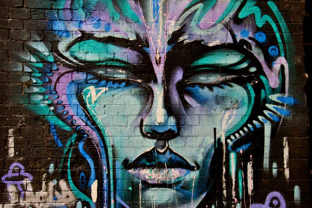 Street Art Graffiti Digbeth Birmingham UK Photograph Print