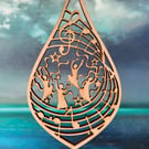 Christmas carol decoration - Joy to the World