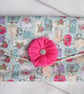 Pale Blue 'Handbag' Print Clutch Bag - Image 1