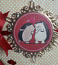 Hedgehog Couple Valentine Card - Image 2