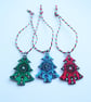 Christmas Tree mini hanging decorations  - Image 3