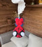 Spider-Man hand crocheted spinner (medium)