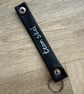 Mini Key Chain 1 - Made from a Bicycle Inner Tube - Image 4
