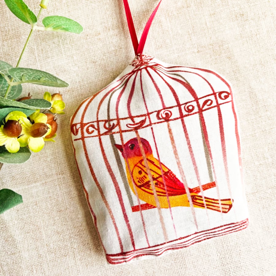 Handmade lavender bag, scented gift, hanging lavender bag