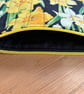 Daffodil Print Quilted Fabric Organiser Pouch  - Image 4
