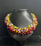Bubalicious Seed Bead and Glass handmade necklace