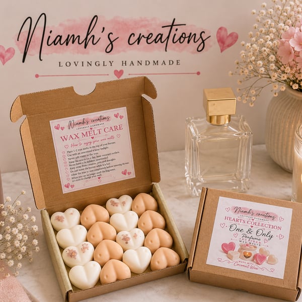 One & Only Perfume Inspired Heart Wax Melts, Vegan, Uk Handmade