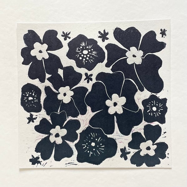 Floral Lino Print