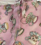 Tea Room - Tea Cup Print Tote Bag by Carolee Crafts PB3 - 0017 - Image 3