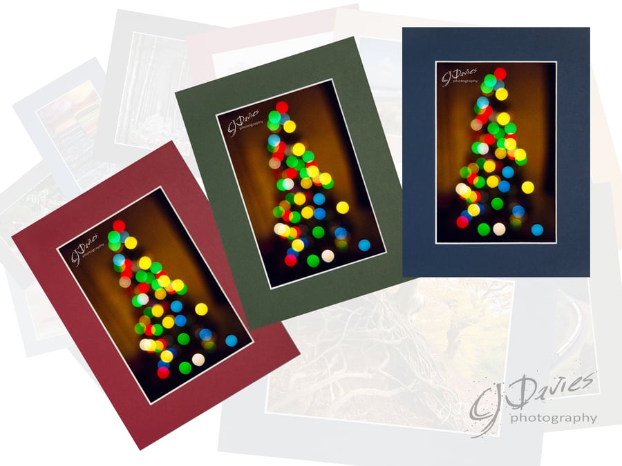 CJ233 - Christmas card: Xmas tree