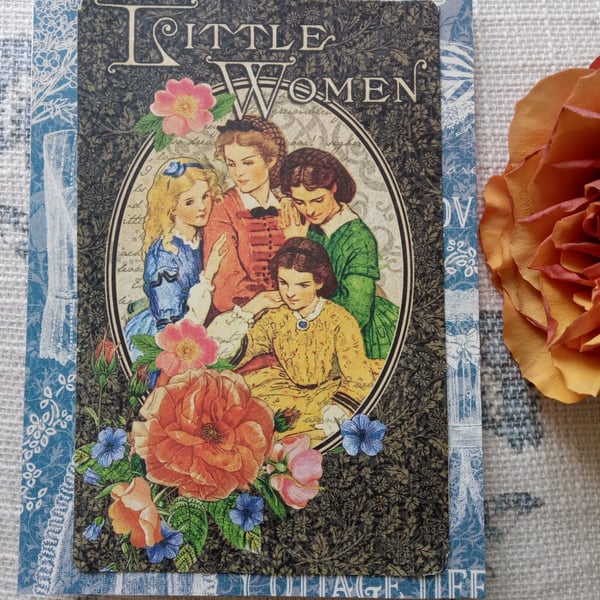 Vintage-style Card - Little Women Card - Card to Frame - Treasured Keepsake