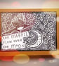 Magpie Moon Card - READY TO SHIP - Image 2