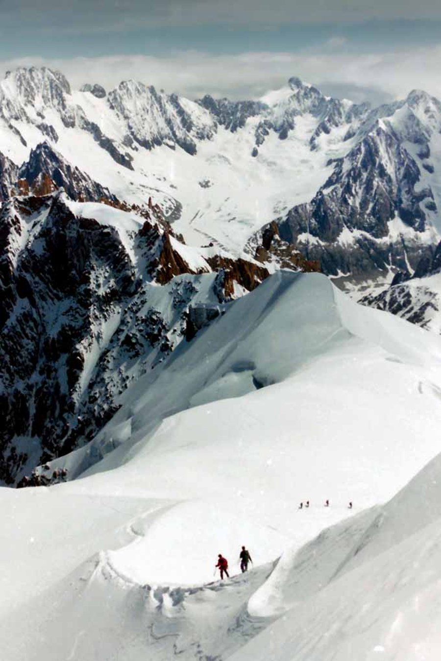 Chamonix Aiguille du Midi Mont Blanc Massif French Alps France Photograph Print