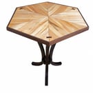 Hexagonal Side Table