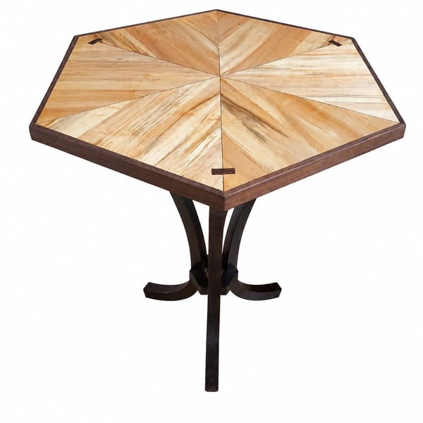 Hexagonal Side Table