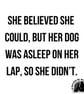 Let Sleeping Dogs Lie Fridge Magnet - Image 1