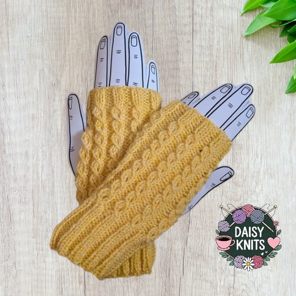 Fingerless Gloves - Wrist Warmers - Ladies Gloves