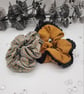 2 Large, gold theme scrunchies, free uk delivery.   - Image 10