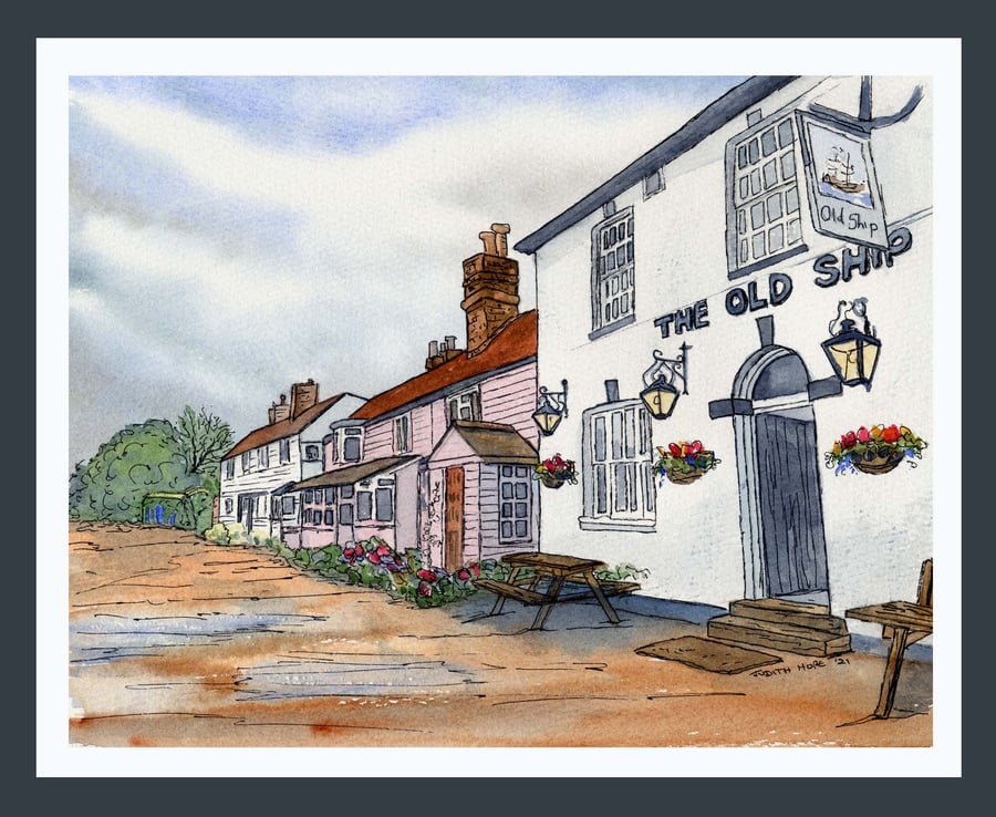 Essex - Heybridge Basin Maldon, The Old Ship