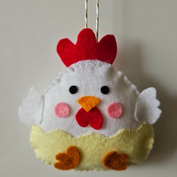 Easter Cockerel hanging ornament