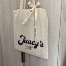 Personalised canvas bags - hen party, spa day, girls trip, holiday
