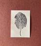 ACEO Mini Autumnal Leaf Print