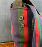 Messenger Bag Recycled Striped Suit  - Image 8