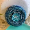 Merino Wool Spiral Brooch