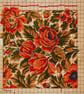 Digital Heritage Cross Stitch Pattern 'Orange Roses' - Image 5