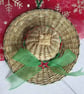 Set of Four Miniature Hat Christmas Decorations, Festive Hats, Christmas Hats - Image 2
