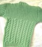 Child's Round Neck Cable and Fisherman's Rib Jumper, Gift Ideas for Children - Image 5