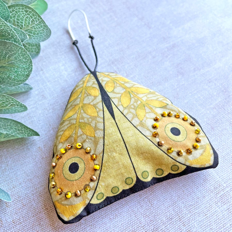 Lavender bag, scented gift, hanging lavender sachet, gift for moth lover