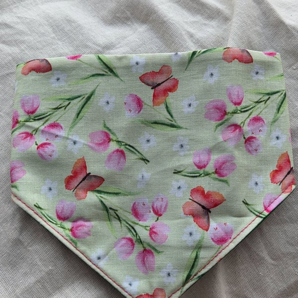 Elasticated slip-on Dog Bandana - Size M