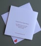 Heart Hand Made Card with Envelope - Image 6