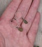 Scottish Sea Glass & Recycled Sterling Silver Hoop Earrings, Green - Image 2