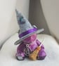 Gorgeous Potions and Pentacles Witch Bear With Broomstick. - Image 1