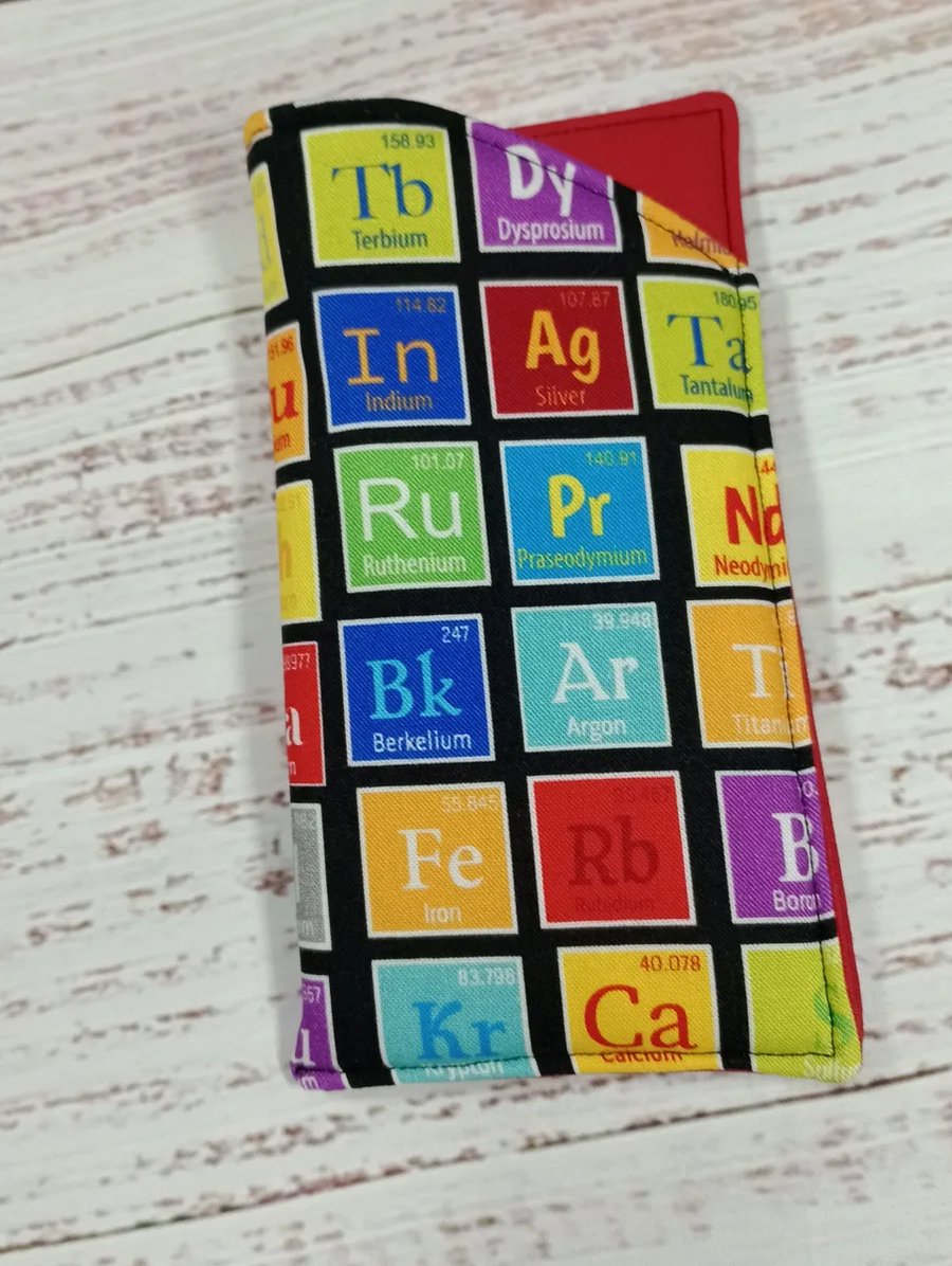 Glasses case - periodic table