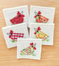 Textile brooch. - Image 2