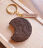 Crumbless Classic: Chocolate Digestive Biscuit Keyring - Image 2
