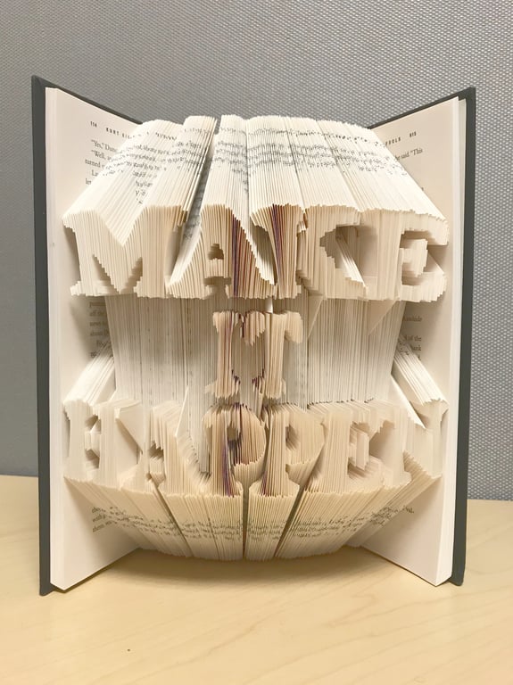 Make it Happen COMBI Book Folding Pattern - EMAILED PDF PATTERN