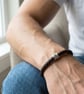 3rd Wedding Anniversary Gift - Leather Bracelet Anniversary Gifts - Image 3