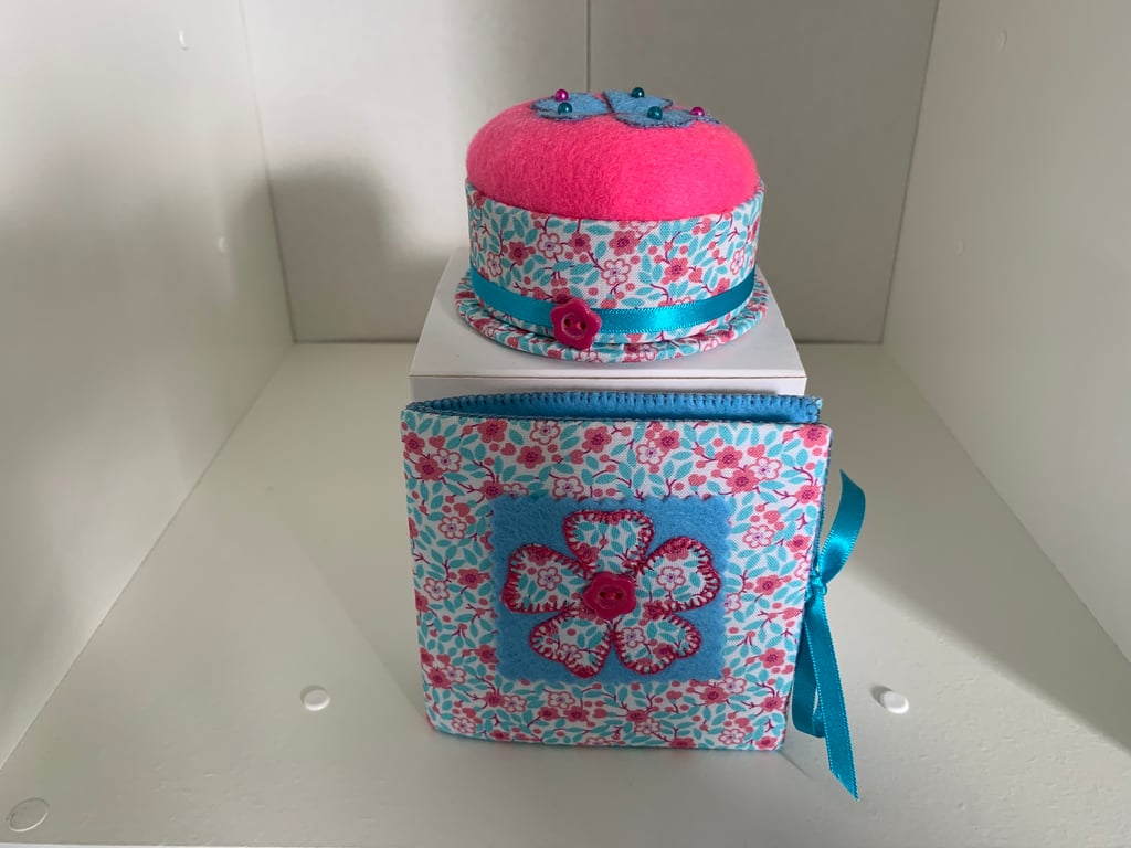 Pincushion and Needlebook Set