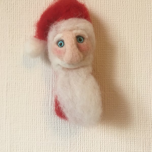 a Santa hanging bauble 